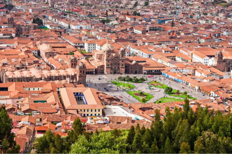 fotografia de la ciudad del cusco.